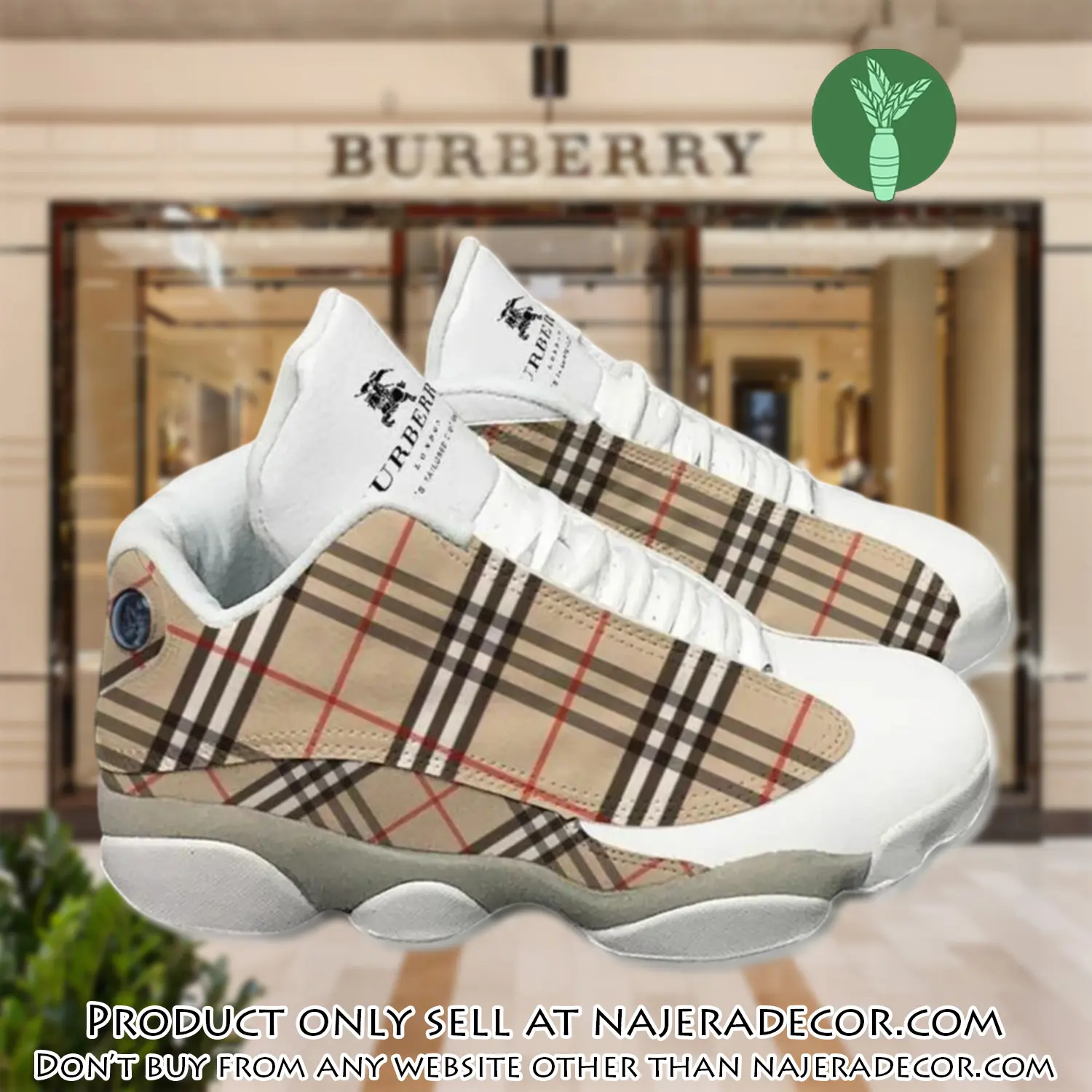 Burberry white air jordan 13 sneakers shoes hot  gifts for men women njr1650877